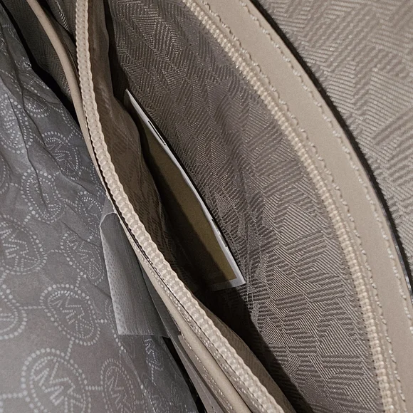 Michael Kors Shiny Bronze Rose Gold Tote - Picture 3 of 8